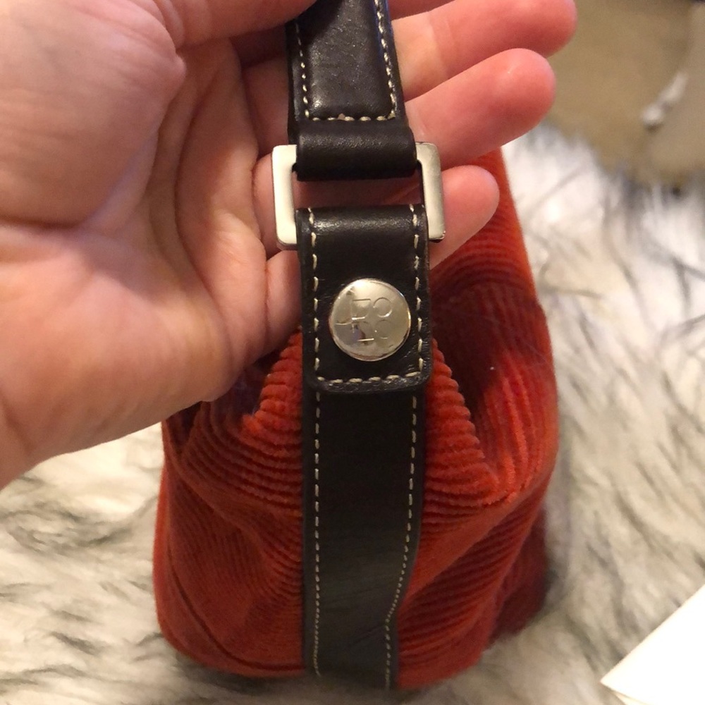 Kate Spade corduroy burnt orange mini bag - Picture 5 of 6